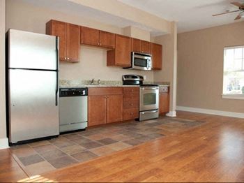 Ceramic tile in kitchen and bathroom